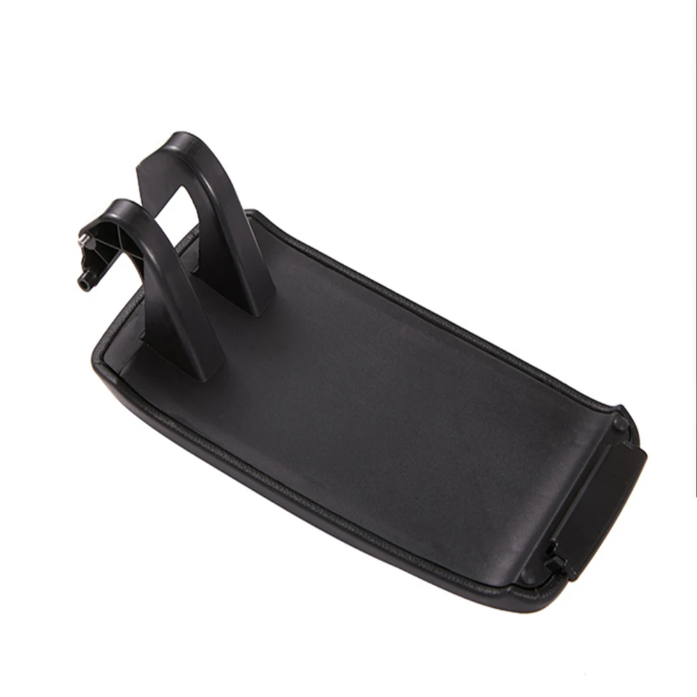 1 Pc Leather Car Armrest Latch Cover Center Console Armrest Cover Car Black Storage Box  Lid Cover for Audi A3 8P/A5 2003-2013