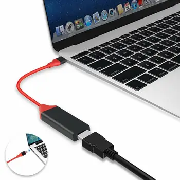 

USB Type C to HDMI 4K Adapter Cables Type C To HDMI Cable Adapter Household for MacBook Samsung Galaxy Huawei USB-C HDMI