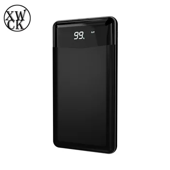 

30000mah Power Bank External Battery Poverbank 2 Usb Led Powerbank Portable Mobile Phone Charger For Xiaomi Mi Iphone 8 Samsung
