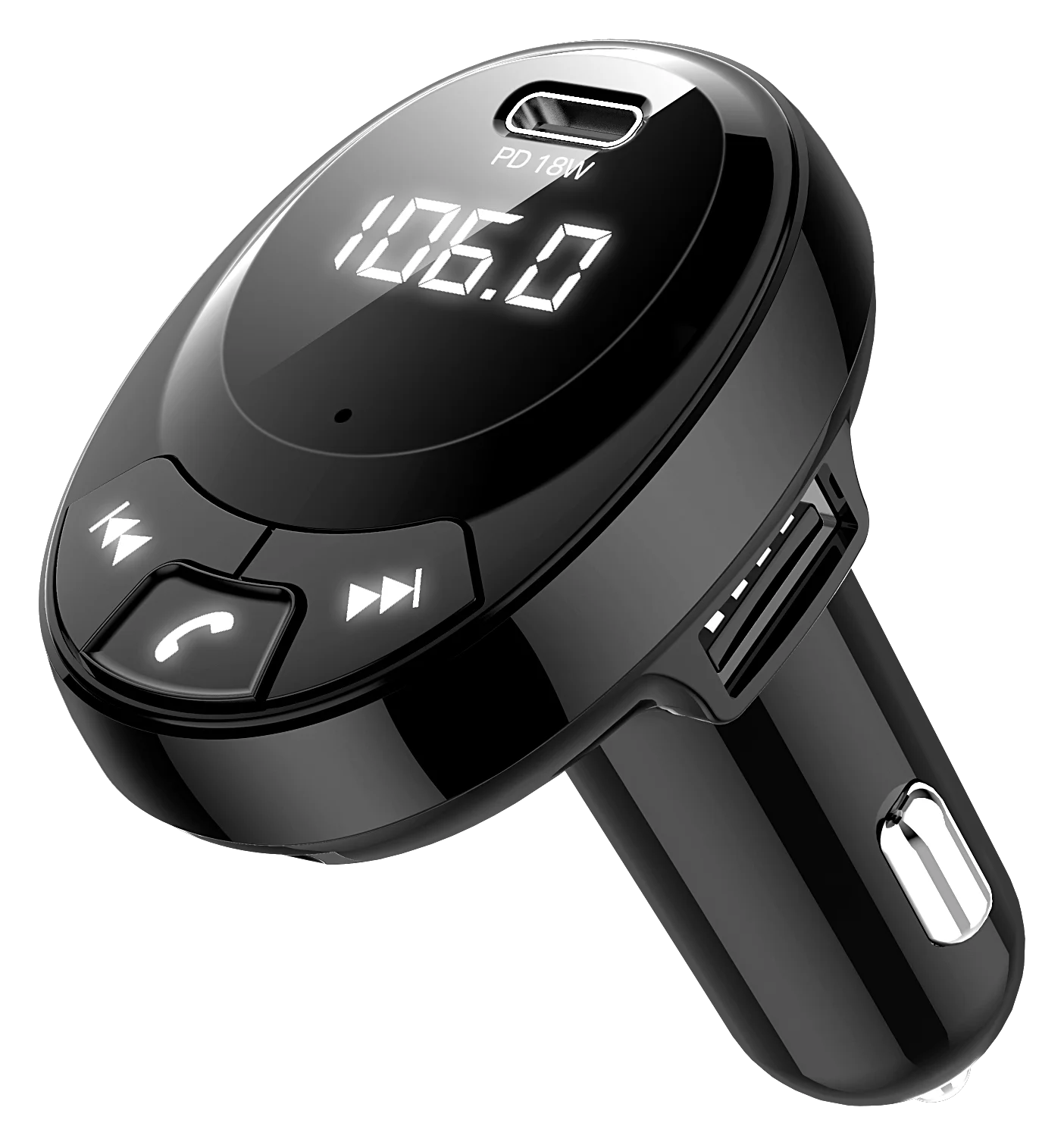 Rylybons Многофункциональный Автомобильный MP3-плеер Handfree беспроводной Bluetooth светодиодный USB зарядное устройство мобильный телефон fm-передатчик автомобильные аксессуары