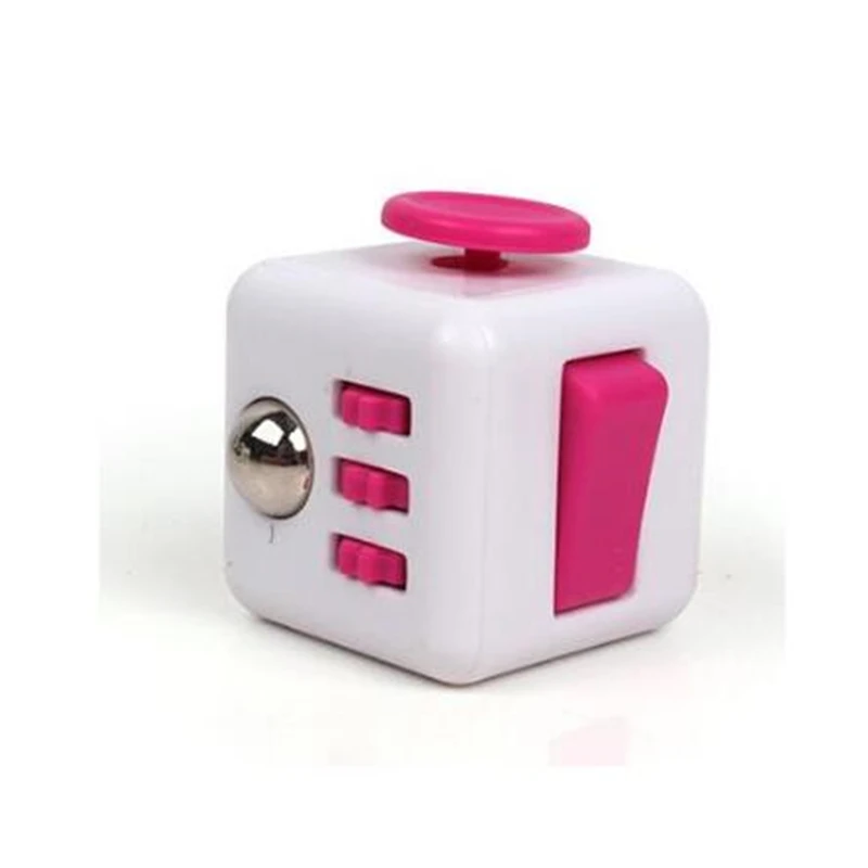 anti stress cubes desk finger toy autism autismo squeeze fun stress reliever puzzle magic cubes 5