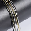 Chaînes de perles en alliage métallique, 5 à 10 mètres, accessoires pour colliers, créations, bijoux à bricoler soi-même ► Photo 1/6