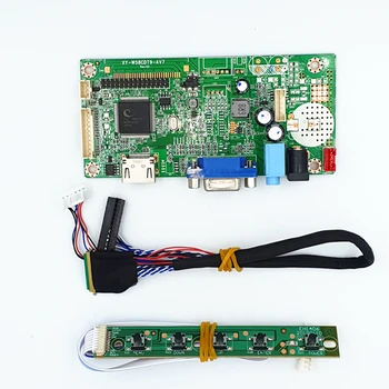 

1024x600 1366x768 11-15.6 inch LED netbook laptop display HDMI VGA Audio input PC panel for B156XW02 LP140WH1 N101L6 installed