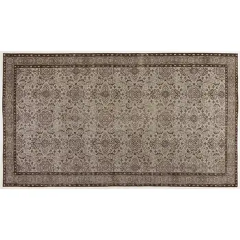 

Handmade Gray Vintage Overdyed Turkish Area Rug 153x271 Cm-5'0''X8'11''
