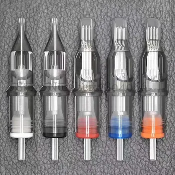

20pcs Tattoo Cartridge Needles Disposable Semi-Permanent Makeup Eyebrow Tattoo Pen Machine Supply 1RL/3RL/5RL/7RL/9RL/11RL/14RL