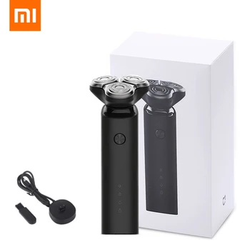 

Xiaomi Mijia Electric Shaver Men 3D Floating Head Dry Wet Shaving Washable Main-Sub Dual Blade Turbo+ Mode Beard Trrimer Shaver