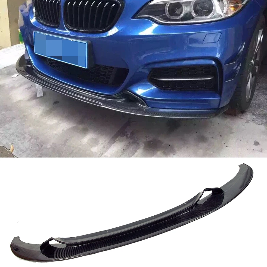 Передний спойлер из углеродного волокна для BMW 2-Series F22 M-Sport | Автомобили и