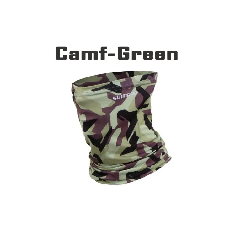 Camf-Green Рыбалка шарф маска УФ Блокировка бандана головной убор Велоспорт Туризм Открытый хиджаб платок на голову лицо щит Baff - Цвет: Camf-Green
