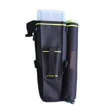 Снасти талии Наплечная приманка стержень хранения нейлон многоцелевой держатель для переноски сумка для рыбалки набедренная сумка с чехлом Прочный Открытый