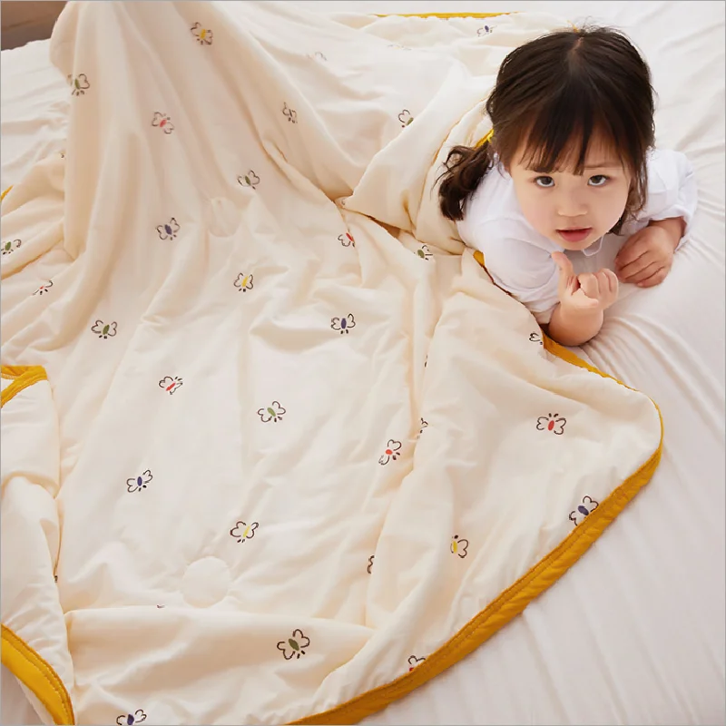 120*150cm 150*200cm Baby Bed Quilt Toddler Bedding Set Comfy Warm