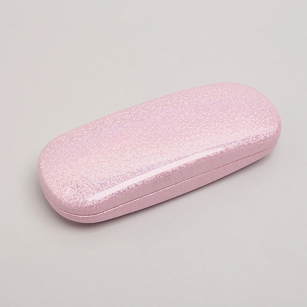 PU Eye Glasses Case Eyeglass Box Protection New Bling Student Girls Eyewear Accessories Sunglasses Storage Containers for Women