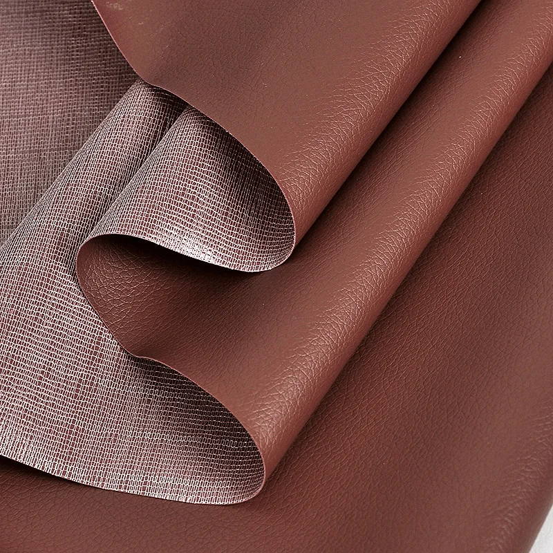 5 Brown 100x138 см искусственная кожа маленькая Lithci ПВХ кожа ткань искусственная кожа Шитье DIY диваны-мешки украшения дома Однотонная искусственная искусственная кожа Ткань для шитья DIY Сумка Обувь Материал - Цвет: 5 Brown