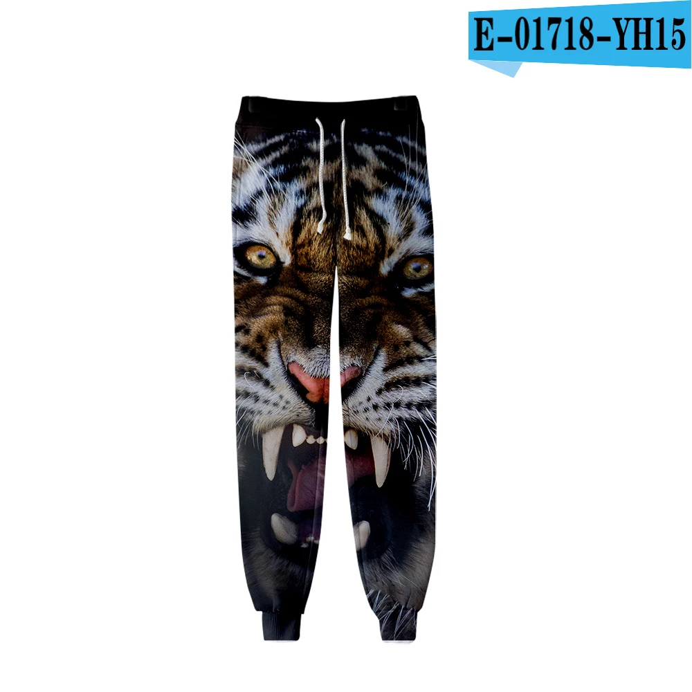 12 King Lion/женские штаны для бега с рисунком из мультфильма, модные штаны в стиле хип-хоп для мужчин и женщин, Длинные свободные брюки, спортивные 3D штаны для фитнеса, спортивные штаны 4XL kpop - Цвет: 12