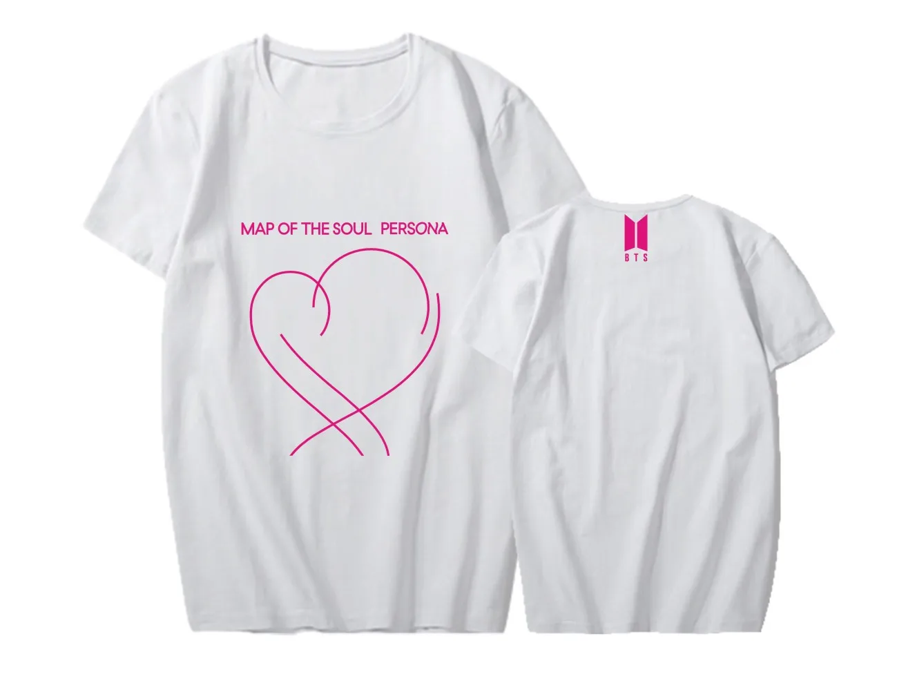 

BTS Bulletproof Boys Map of the Soul Persona Related Products Celebrity Style Men And Women Should Aid Short Sleeve T-shirt