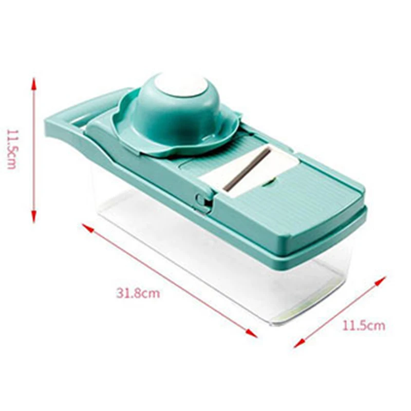 YOMDID Manual Fruits Vegetable Cutter Garlic Press Grater Vegetable Slicer Multifunctional Potato Peeler Slicer Kitchen Gadgets