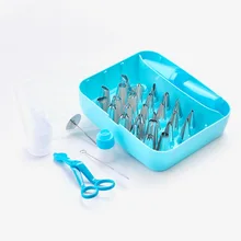 Инструмент для выпечки из нержавеющей стали рот трубопровода устройство в коробке торт nai you zui адаптер Чистящая Щетка выдавливание в цветочек