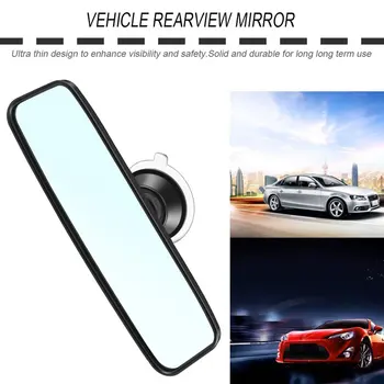 

Hotest Car Rear Mirror Universal Interior Rear View Mirror With PVC Sucker Wide-angle Rearview Mirror Auto Convex Curve