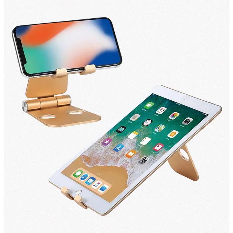 Z6A алюминиевый сплав Мобильный телефон планшет iPad Универсальный кронштейн Настольный металлический удобный Кронштейн Поддержка пользовательского логотипа