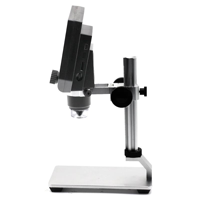 600X цифровой микроскоп электронный видео микроскоп 4,3 дюймов HD lcd паяльный микроскоп телефон Ремонт лупа+ металлическая подставка