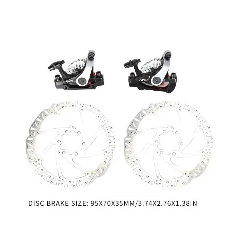 TRIBULL Mountain Bicycle Disc Brake Calipers Disc Rotor Set MTB Bike Parts