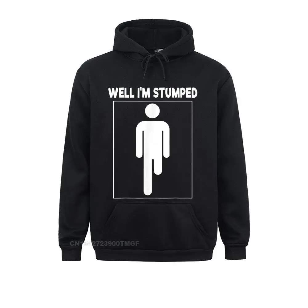  Mens Long Sleeve Well I'm Stumped Funny Leg Amputation Limb T-Shirt__B10153 Sweatshirts Casual Hoodies Special Sportswears Well I'm Stumped Funny Leg Amputation Limb T-Shirt__B10153black