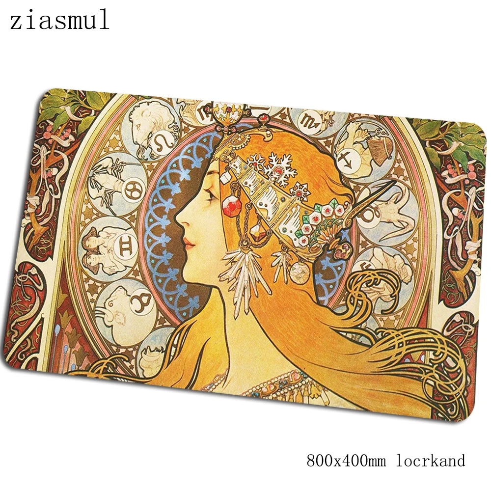 Коврик для мыши 80x40 см игровой коврик для мыши Аниме эстетика офисный notbook Настольный коврик красочные padmouse игры pc gamer коврики - Цвет: Size 800x400x2mm