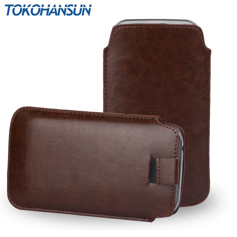 

TOKOHANSUN Universal phone case For Digma Hit Q500 3G CITI ATL 4G Z520 Linx X1 Pro 3G PU Leather Phone Bags Cases