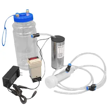 

2L/3L Electric Pulse Milking Machine Durable Tools with Adjustable Suction Goat Sheep Milk Tray for Small Farm Livestock