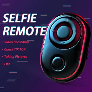 

Mini Portable Bluetooth Remote Control For Selfie Music E-BOOK Android IOS Control