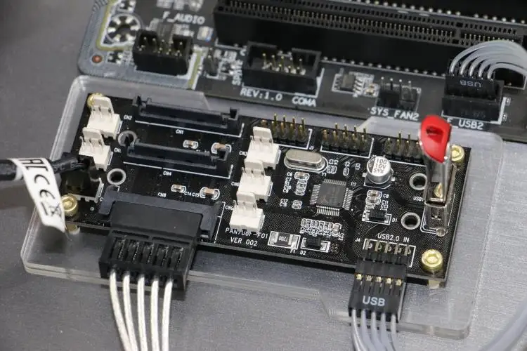 Многофункциональная Плата расширения usb-хаб вентилятор концентратор вентилятор Расширение питания