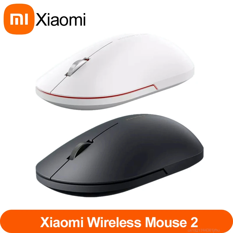 

Original Xiaomi Mijia Wireless Mouse 2 2.4GHz 1000dpi Game Mouses Optical Mouse Mice Mini Ergonomic Portable Mouse