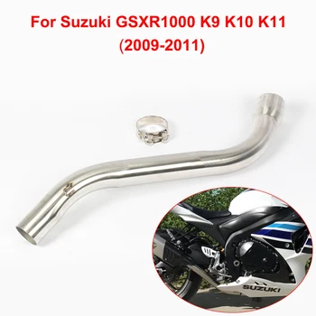 Slip for Suzuki GSXR1000 K9 K10 K11 2009-2011 Motorcycle Exhaust Mid Link Connect Pipe
