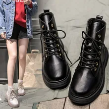 Women's Rubber Boots Shoes Lace Up Booties Ladies Bootee Woman Low Heels booties Round Toe Luxury Designer Rain Mid Calf