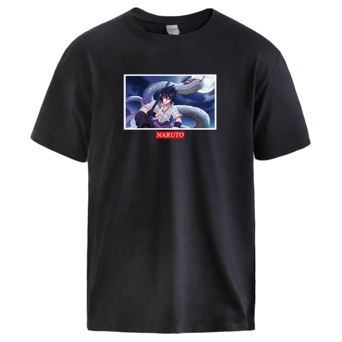 

Mens Amine Naruto Uchiha Sasuke T-shirts 2020 Summer Casual Retro Tshirts Spring Leisure Man Tee Shirts Streetwear Fashion Tops