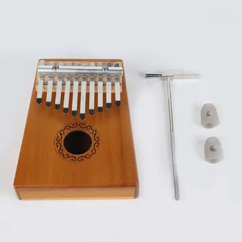

10/17 keys Kalimba African solid Mahogany Acacia Thumb Finger Piano 17 keys Solid Wood Kalimba Musical Instrument Gift