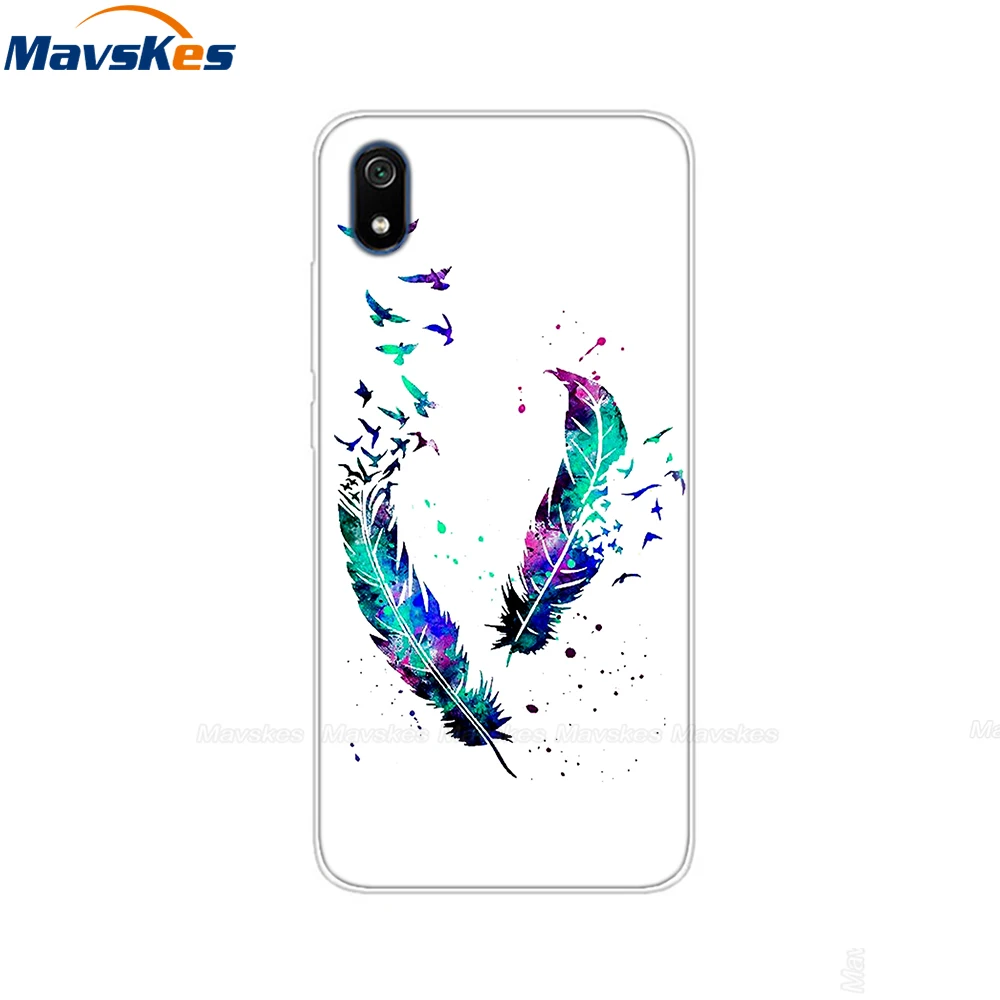 Мягкий чехол из ТПУ для Xiaomi Redmi 7A, чехол для Xiaomi Redmi 6A, милый силиконовый чехол для телефона, для Redmi 4A Redmi5A Coque - Цвет: 3