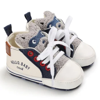 

2020 New Newborn Baby Boys Girls Casual Cartoon Soft Bottom First Walkers Breathable Comfortable Shoes 0M-18M