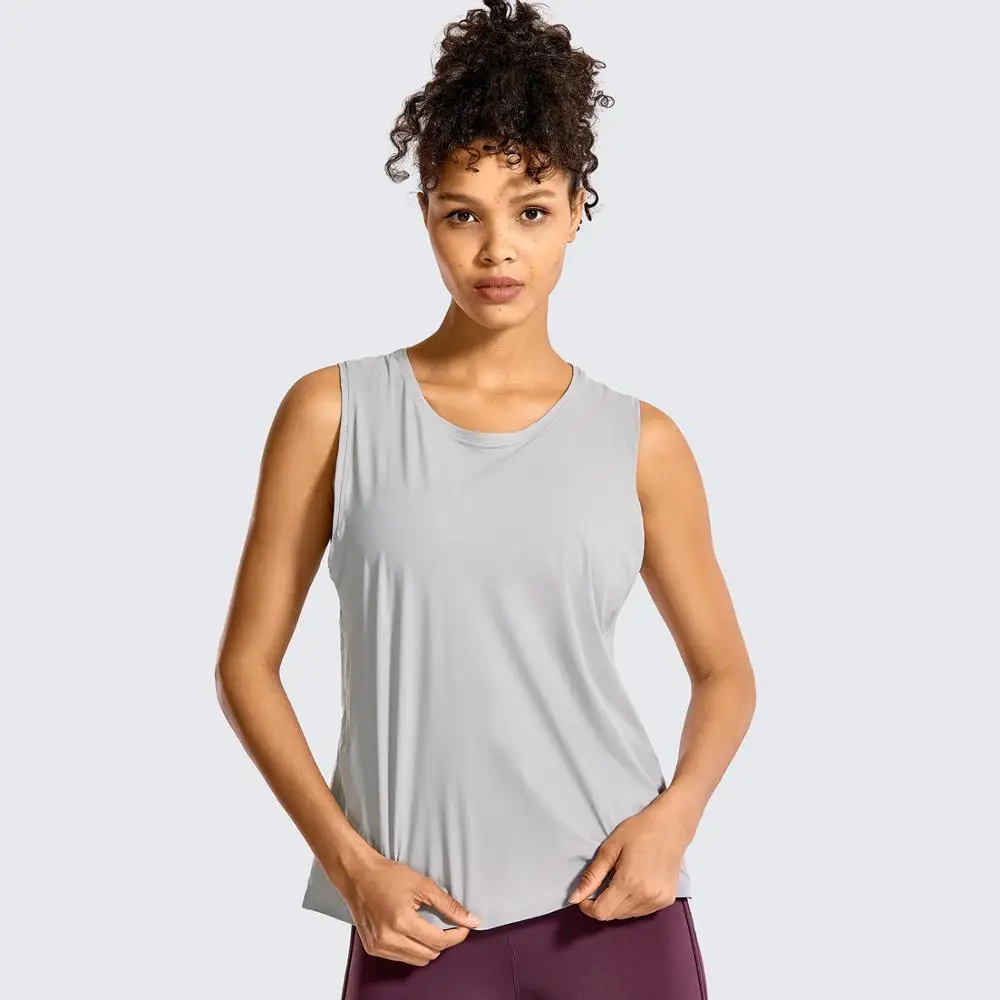 

La Isla Women's Lightweight Loose Fit Workout Zoned Mesh Shirt Tank Tops