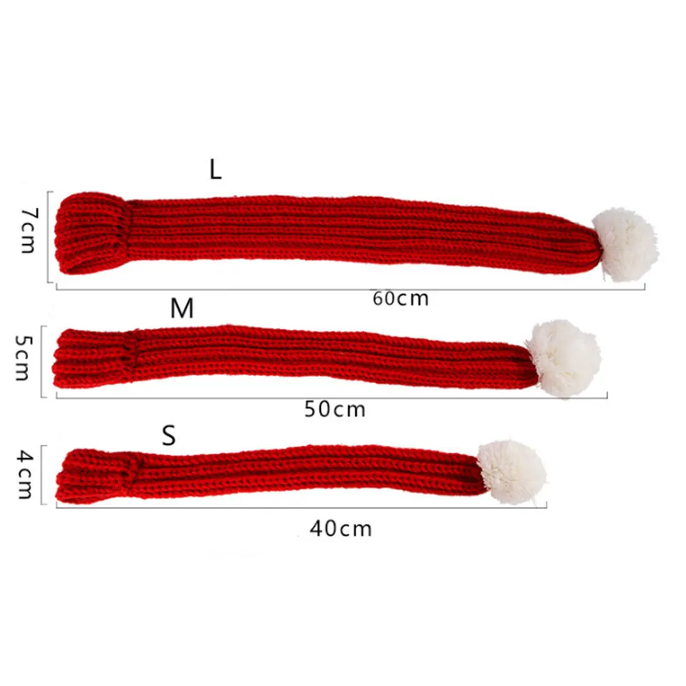 Зимний теплый ошейник для собак, Рождественский шарф для питомцев, кошек, аксессуары для питомцев, Рождественское украшение для питомца, шарф