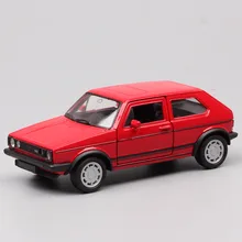 Classic Welly 1:36 Scale Golf GTI Rabbit pull back vehicles die cast car models toy metal for baby boys collection gift souvenir