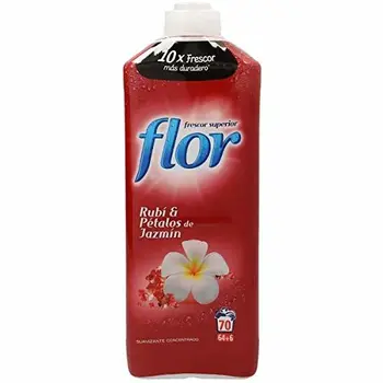 

Flor Red Rubi & Jasminblütenblätter Weichspüler Konzentrat 1,5 L (70 Waschgänge)