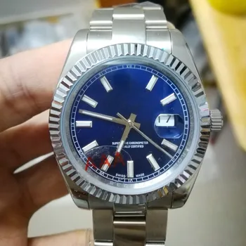 

luxury watch mens men wristwatch 2813 40mm automatic mechanical rolexable sweeping Self wind DateJUST watches AAA часы мужски