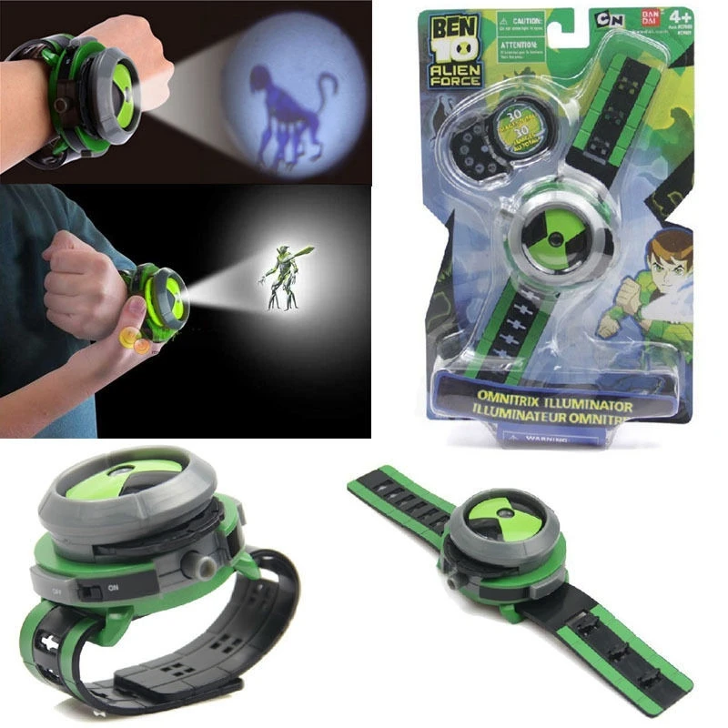 Оригинальные часы Omnitrix стильные детские проектор для детей Рождественский