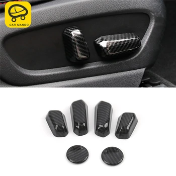 

CAR MANGO Car Styling Seat Adjustment Button Switch Panel Cover Trim Frame Sticker Interior Accessories for Lexus UX 2019