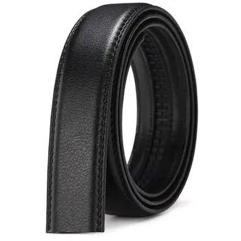 

2020 men's automatic buckle belt men's lychee pattern belt high quality pu business casual four seasons daily black belt