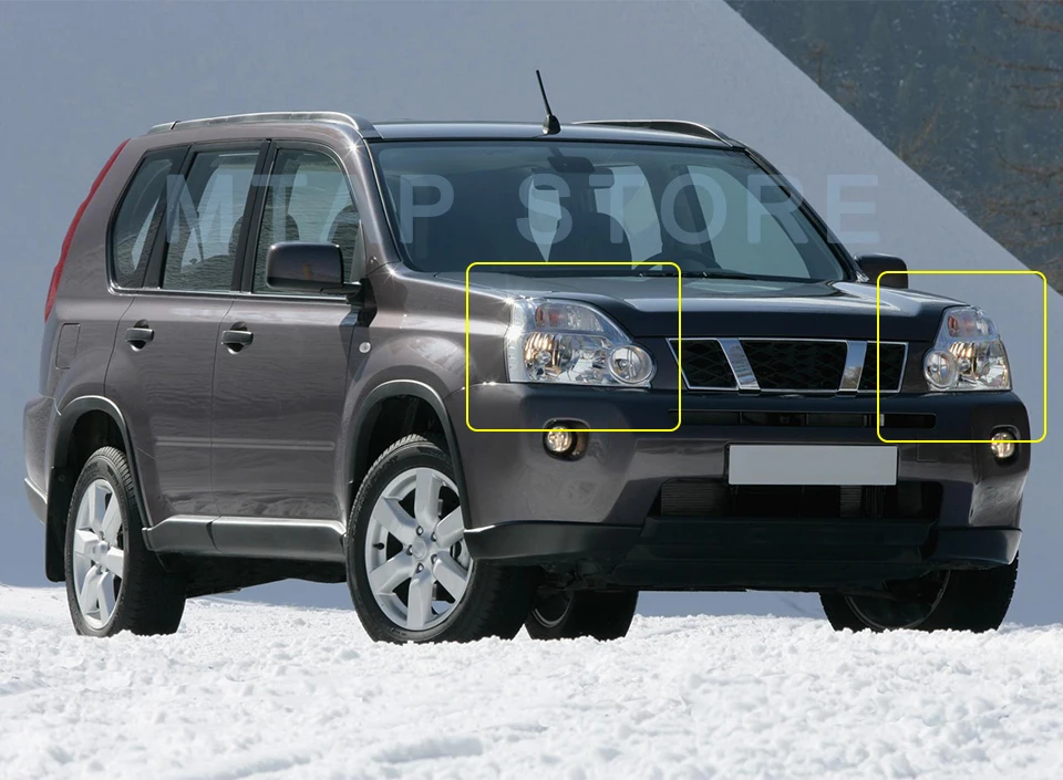 Галогенный налобный светильник MTAP в сборе для Nissan для X-Trail T31 2009 2010 2011 передний бампер головной светильник