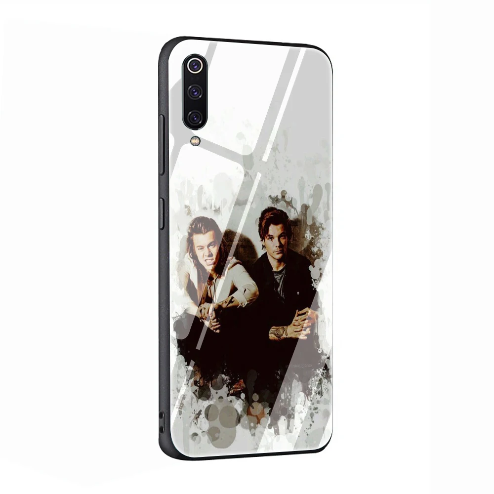 EWAU one direction harry styles» и Louis tomlins Стекло чехол для телефона для Xiao mi 4X 6A Note5 6 7 pro mi 5X6X8 9 A1 A2