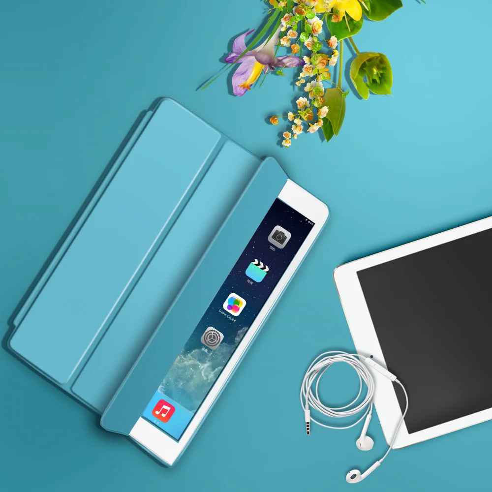 Чехол для iPad Mini 5 4 3 2 1 чехол GOLP PU кожаный тройной бумажник откидной стенд магнитный автоматический режим сна смарт-чехол для iPad Mini 5 чехол