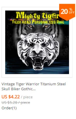 Retro Mens Rings 316L Stainless Steel For Male Boyfriend Biker Jewelry Golden Blue CZ Crystal Stones Skull Eagle Ring 2021 New