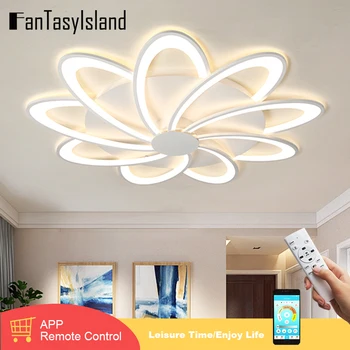 

Modern LED Chandeliers Lighting Acrylic Aluminum Modern LED Ceiling Light for Living Room Bedroom Ceiling Lamps Fixtures